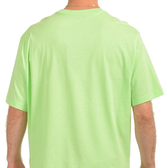 Versace Men's Mint & Blue Logo Print Short Sleeve T-Shirt US 3XL IT 58 - Picture 3 of 7